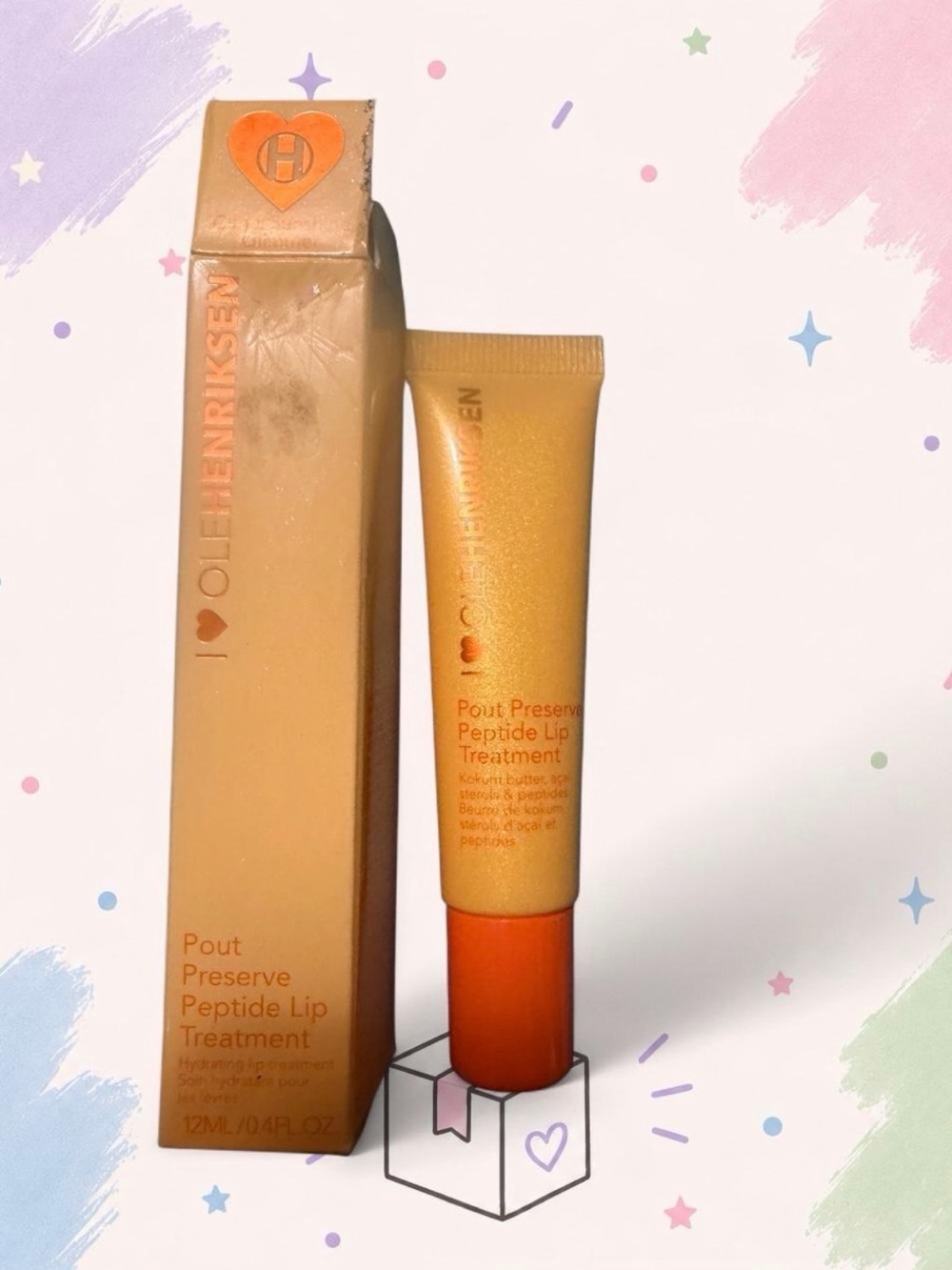 Ole Henriksen Pout Preserve Peptide Lip Treatment 12mL Full Size NIB